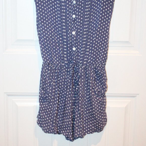 2/$25 🏷 GeoLondon Polka Dot Romper Size Medium - Picture 4 of 4